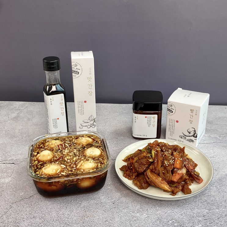  [만개의리뷰] 요리가 쉬워지는 만능소스템! 옥주부 비법소스 맛간장&빨간장