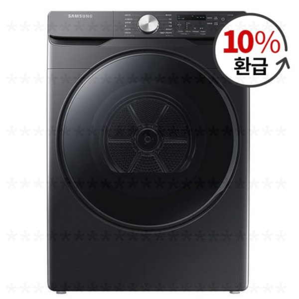  17%DC  +11%즉시 + 10%Rebate. 삼성전자 그랑데 건조기 DV14T8520BV 14kg 블랙 케비어