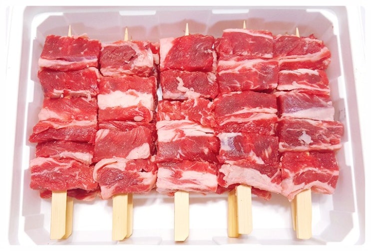  소갈비살꼬치12 골라요..