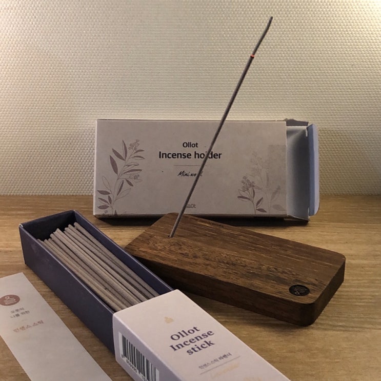  자연주의 프리미엄 인센스 스틱, 올롯 ollot
