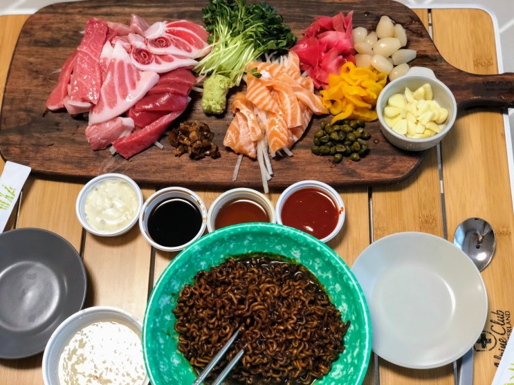 동탄2 장지동 참치맛집, 초밥, 생연어 포장 추천 : 혼마참치
