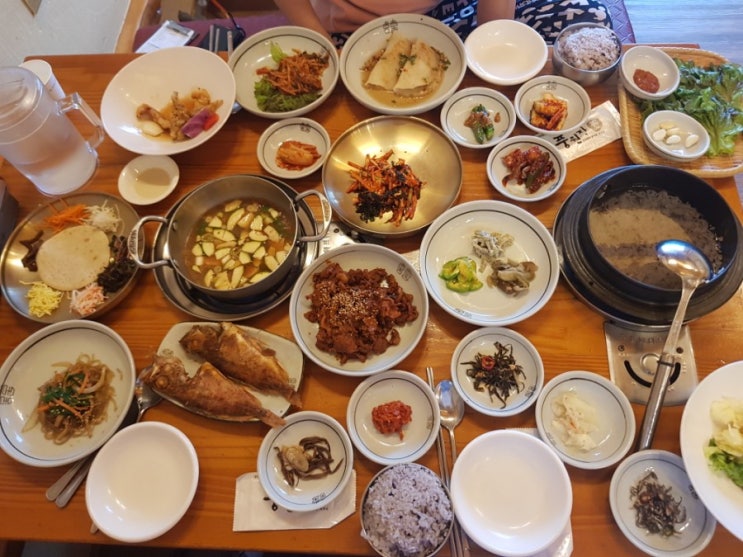 부산기장 해동용궁사맛집 풍원장 시골밥상