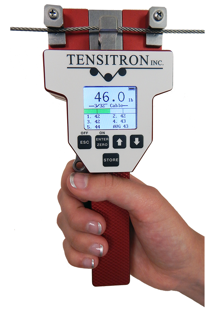  [항공기 케이블 텐션미터] Tensitron ACX 항공기 케이블 장력 측정기