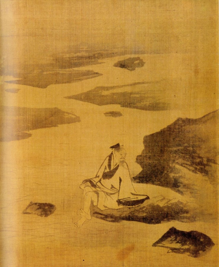  [그림한잔] 시원한 물에 발을 담그며 세월을 잊다, 전 이경윤의 〈탁족도〉
