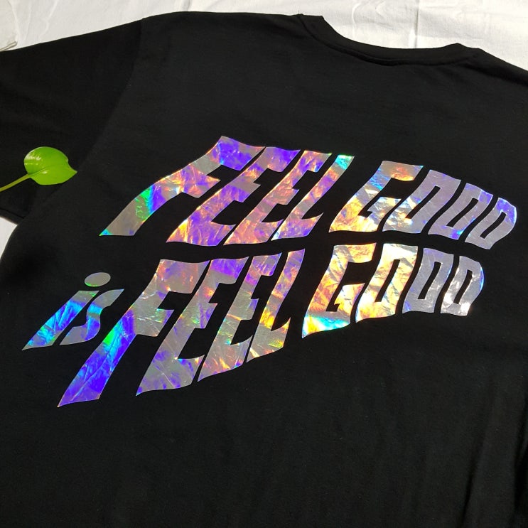  스티그마 반팔 홀로그램 티셔츠 HOLOGRAM OVERSIZED T-SHIRTS BLACK 상세리뷰~