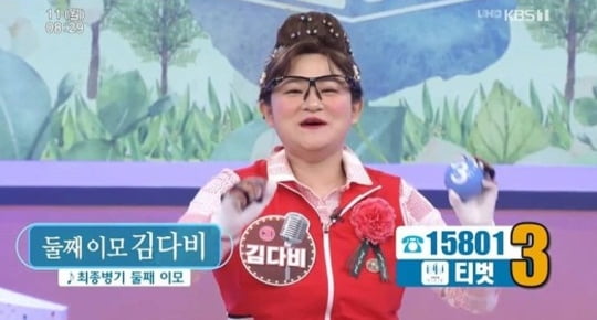  김신영 둘째이모 김다비 나이 키 학력 직업 아침마당