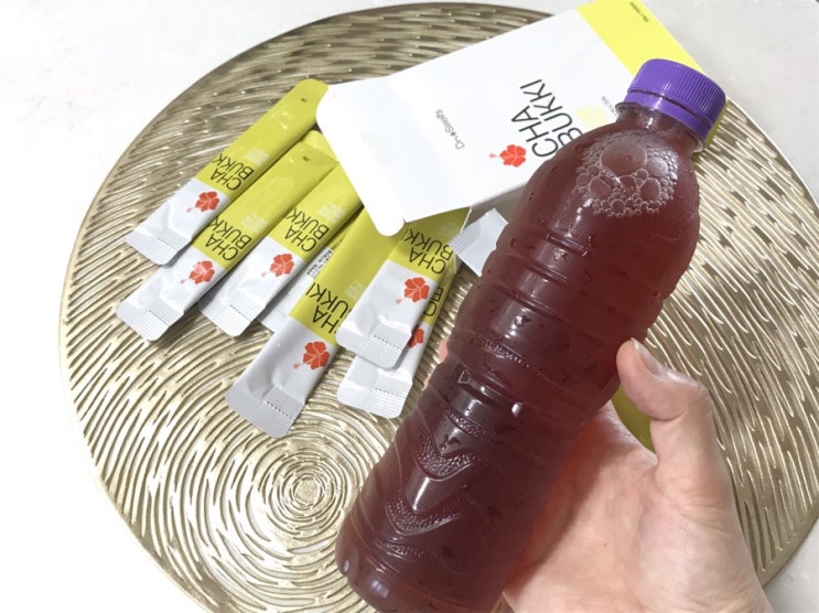  히비스커스티 차부끼로 가볍게 마셔요