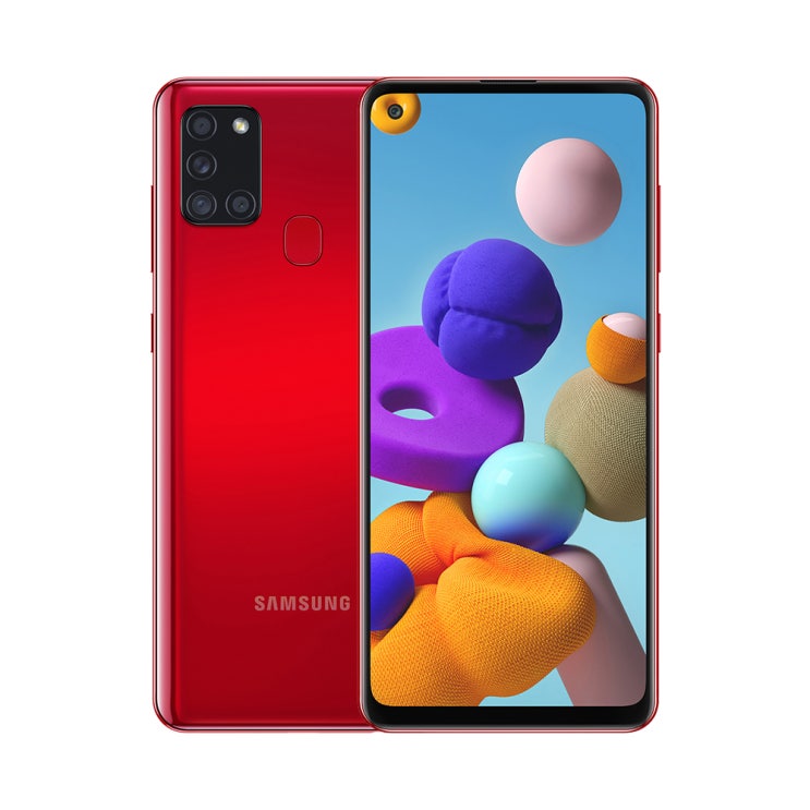  삼성전자 갤럭시 A21s 핸드폰 SM-A217N, 공기계, 레드, 32GB