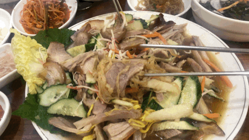  부산 남포동 냉채족발의 원조 ! 오륙도족발