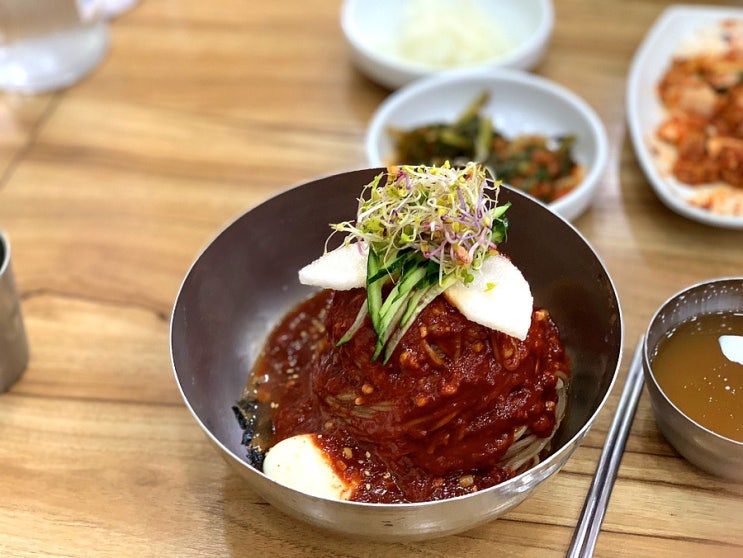  [맛집소개] 동탄 노작공원의 막국수 맛집 진미면막국수에서 비빔막국수 즐기기! (노작공원 맛집 동탄 맛집)