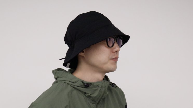  스톤아일랜드인 줄? 케일 버킷햇 벙거지 모자