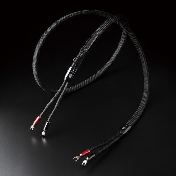 Transparent Plus 8ft/2,5m pair of speaker cables de hauts-parleurs