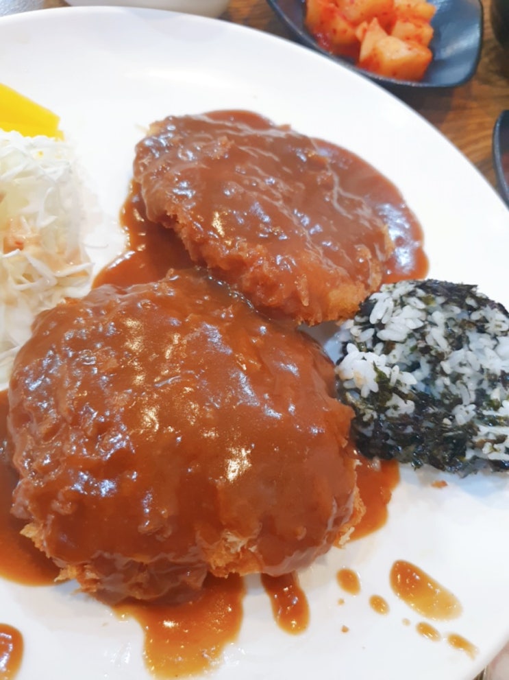  남부터미널 찐맛집 수제돈까스먹으러가는 전주콩뿌리콩나물국밥