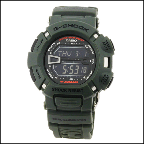  타임플래닛 G-SHOCK G-9000-3V 지샥 시계 머드맨