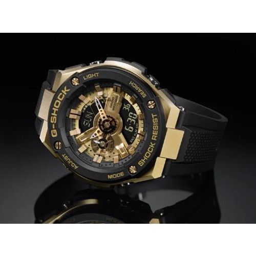 G-SHOCK 익숙한 FACE 디자인 G-STEEL GST-400G-1A9DR