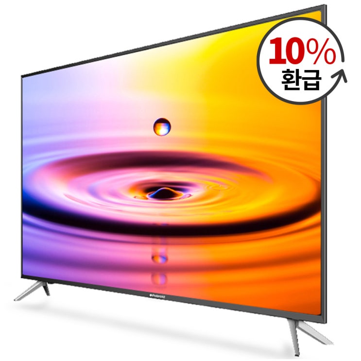 폴라로이드 4K UHD LED 109cm 무결점 TV PDK43CP, 스탠드형, 자가설치