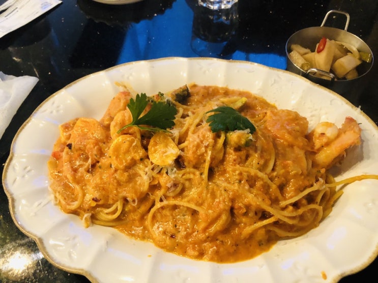  고촌역 근처 로제 파스타 맛집 [고촌면 이태리] // 아기자기 분위기 좋은 파스타집