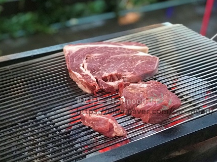 천년소나무: 하남 야외 정육 식당 / 캠핑식당 / 서하남 IC 사거리 맛있는 야외 고깃집