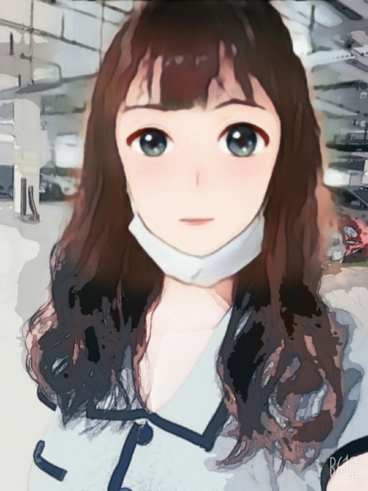  스노우 순정만화필터 B612 어플