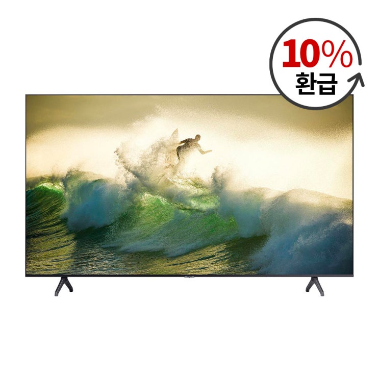  삼성전자 4K UHD 138cm 크리스탈 TV KU55UT7000FXKR, 스탠드형, 방문설치