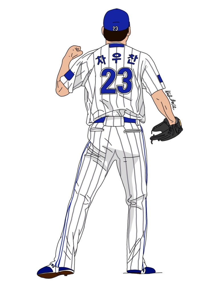  [SAMSUNG LIONS]No.23 차우찬