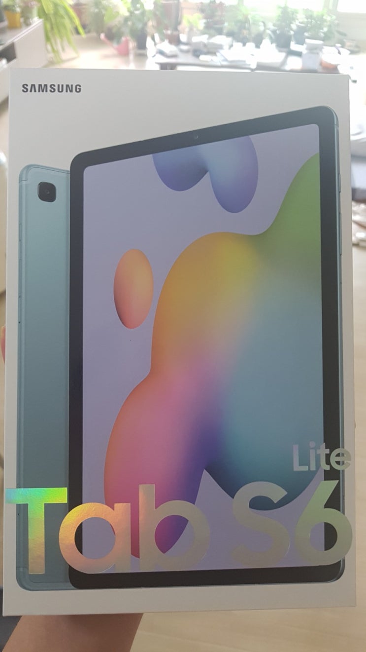  [리뷰] 갤럭시탭 S6 Lite 블루 64GB WIFI