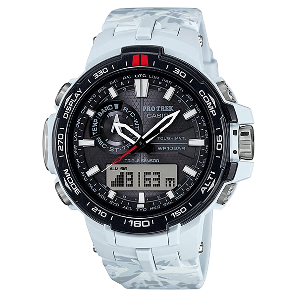  [현대백화점][지샥 PRO TREK] 프로트렉 프로모션 라인 PRW-6000SC-7DRR 아웃도어 등산시리즈 캐주얼시계 화