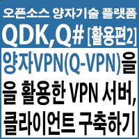 Q-VPN(Quantum VPN, 양자 VPN)을 활용한 물리 VPN 서버, 클라이언트 구축하기-Building a VPN Server, Client using QVPN