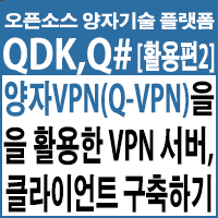  Q-VPN(Quantum VPN, 양자 VPN)을 활용한 물리 VPN 서버, 클라이언트 구축하기-Building a VPN Server, Client using QVPN