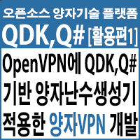 QDK, Q#기반 양자난수생성기를 OpenVPN에 적용한 양자 VPN(Q-VPN) 개발하기-Developing Quantum VPN using QDK and OpenVPN