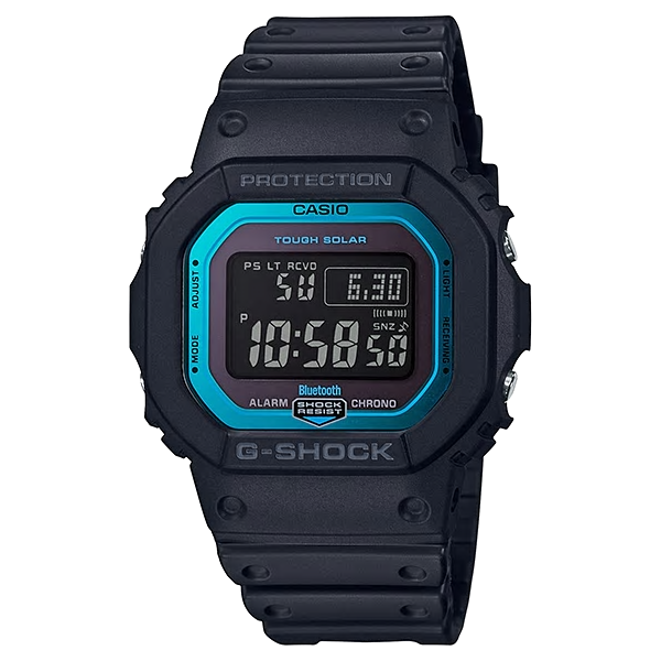  [현대백화점][지샥(G-SHOCK)] 블루투스 페어링 GW-B5600-2DR 스퀘어라인 스탠다드한 캐주얼시계 블랙 블루