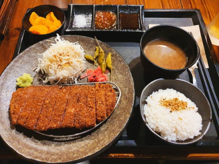 홍대 규카츠 후라토식당 상수점 혼술, 혼밥 맛집