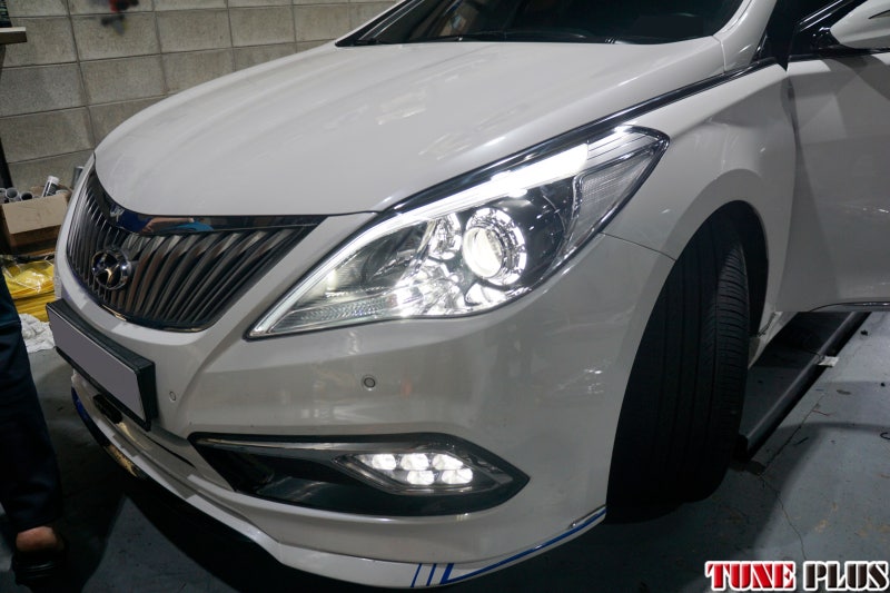 현대 그랜져 HID LED 라이트전구 교체장착!!!