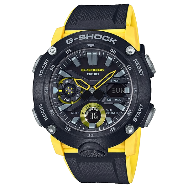  [현대백화점][지샥 G-SHOCK] 남여공용 GA-2000-1A9DR 카본코어 가드구조 스탠다드 시리즈 캐주얼시계 블랙