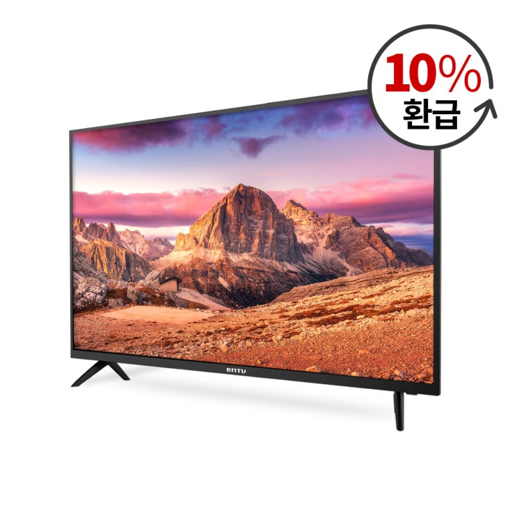  이엔TV FULL HD LED 101cm 무결점 TV C400DIEN, 스탠드형, 자가설치