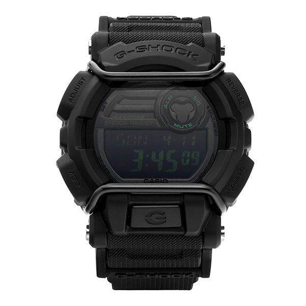  지샥 G-SHOCK GD-400MB-1 밀리터리 블랙 남성 우레탄시계