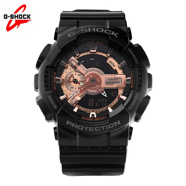  명품 G-SHOCK 지샥 GA-110MMC-1A 빅페이스 스페셜컬러 로즈골드 남성용 우레탄시계