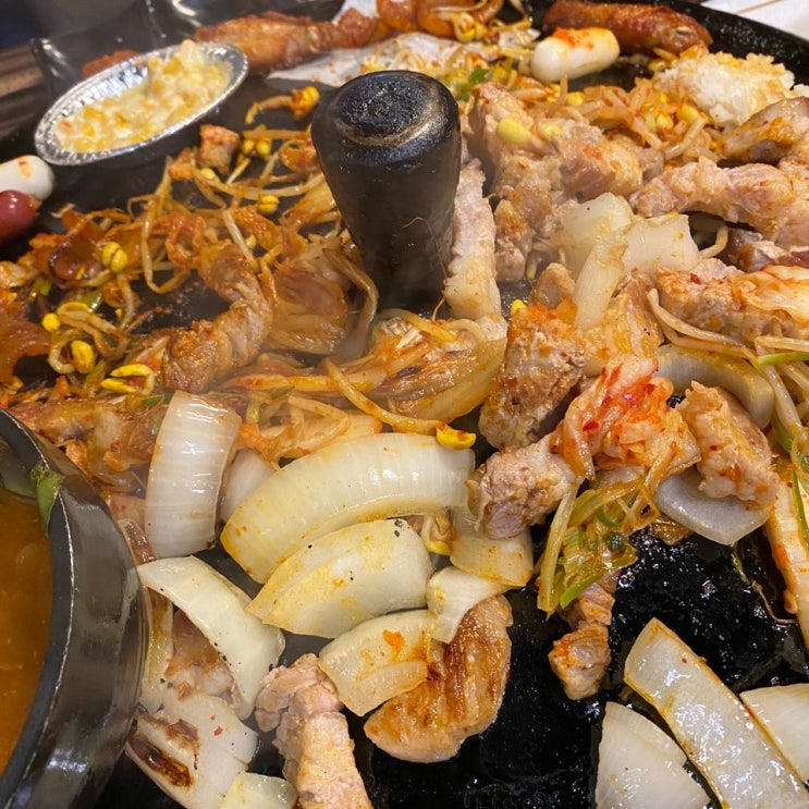 디지털미디어시티역 상암동 삼겹살 맛집 한상가득왕솥뚜껑 다녀온 후기