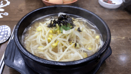 불당동 가성비좋은 24시콩나물국밥 콩심 / 천안식후감