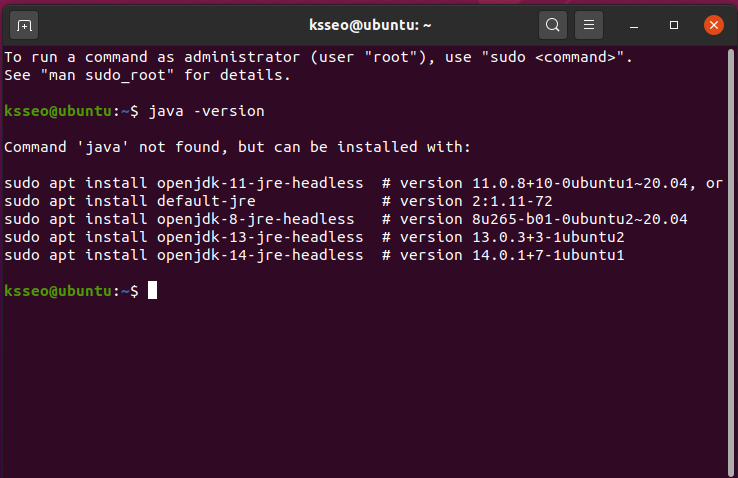 Ubuntu 20.04에 oracle jdk8 설치 : 네이버 블로그
