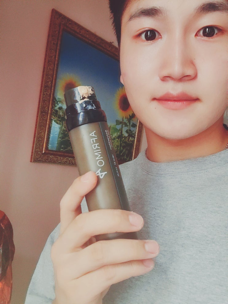  [아프리모] 남자 화장품 추천 아프리모 올인원 크림, 톤업, 선크림 한번에!