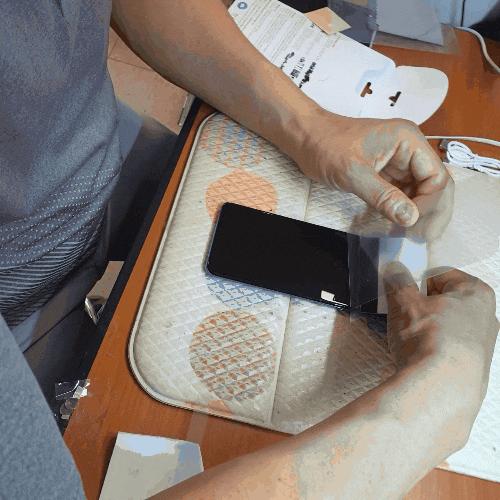  [신도림/테크노마트] 핸더폰 액정 보호필름 붙이는 곳! "힐링쉴드 " S20+ 보호 필름 붙이기!