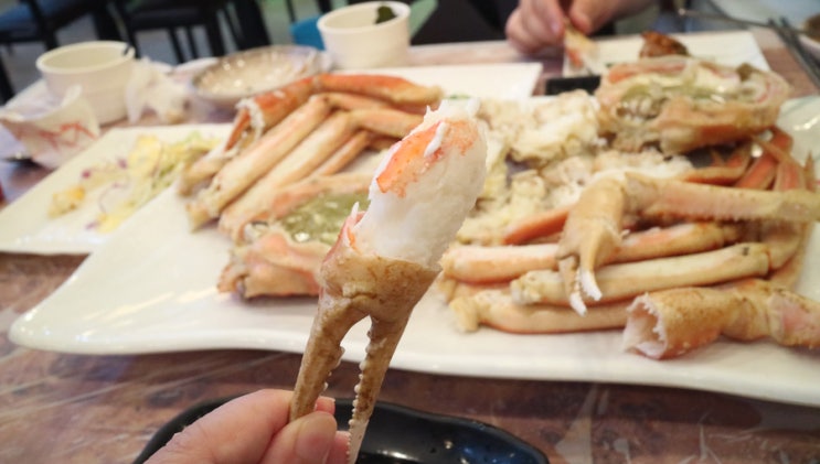  동해 삼척 추암대게 상차림비 없는 곳 - 맛, 가격, 스끼다시 만족