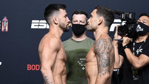 UFC 베가스 7: 에드가 vs 무뇨즈 계체 결과 UFC 베가스 7: 에드가 vs 무뇨즈 계체 결과