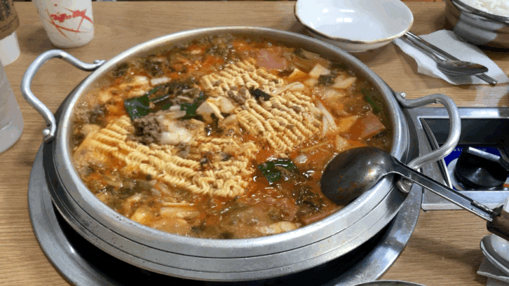  구리 돌다리 부대찌개 맛집 '미성식당'