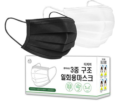  3중필터 성인용 덴탈마스크/당일출고/ 88000원 /50개입/20박스