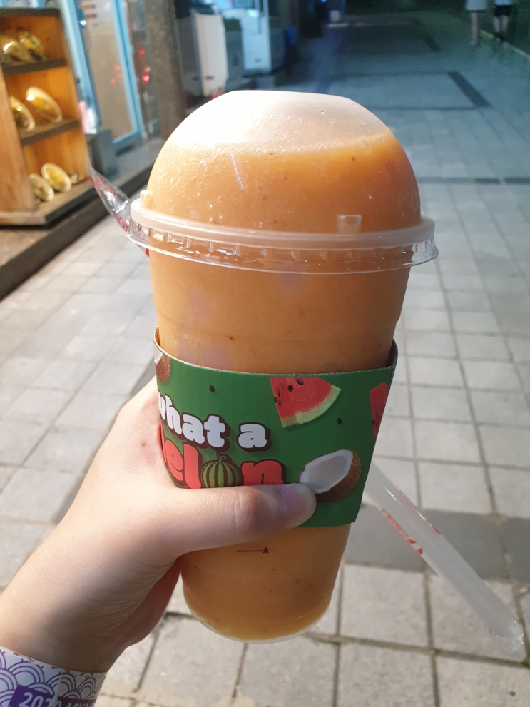 [까페] 쥬씨 피치베리, 망고딸기 리뷰