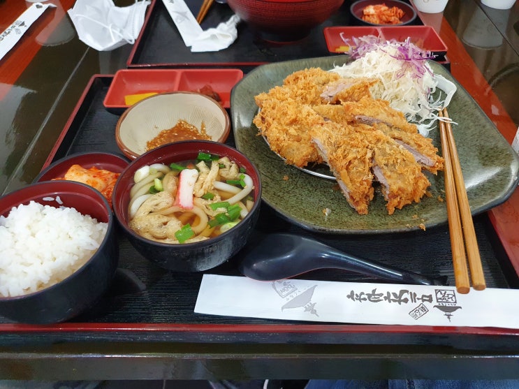  안동 메차쿠차 돈까스우동