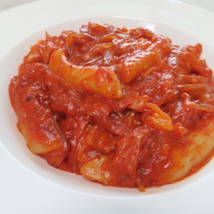  CU 폰타나 카르니아 베이컨&머쉬룸 크림으로 당면 엽떡보나라 만들기
