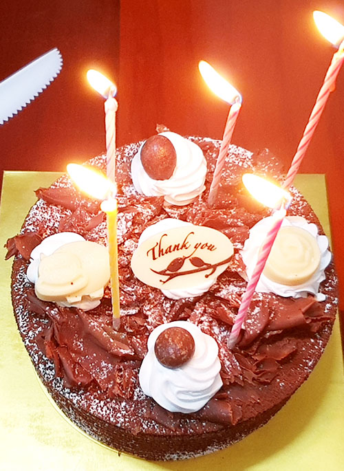  오빠 생일 기념 케이크 만원 (초코 케이크)